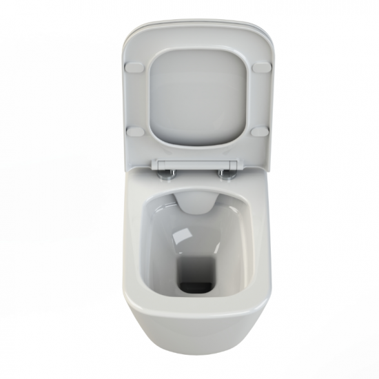 Λεκάνη Κρεμαστή με Μπιντέ Cerastyle Aqua Rimless 017700 με Κάλυμμα Αντιβακτηριακό Slim Soft Close Πορσελάνης Λευκή Λεκάνη Κρεμαστή με Μπιντέ Cerastyle Aqua Rimless 017700 με Κάλυμμα Αντιβακτηριακό Slim Soft Close Πορσελάνης Λευκή